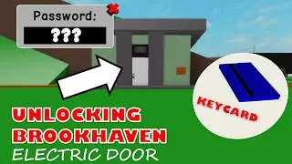 Unlocking Brookhaven Electric Door [] ROBLOX