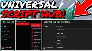 UNIVERSAL SCRIPT HUB | 100+ SCRIPTS | WORKS ON ANY EXECUTOR