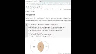 Intersección de conjuntos en Python