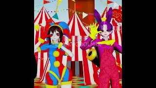 MMD Amazing Digital Circus Pomni Jojo Pose Challenge