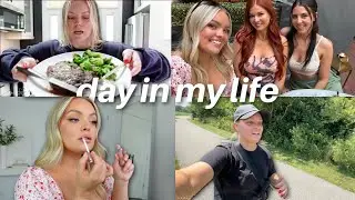 Get Ready with Me, Girls Day, Healthy Meal Ideas, Training for a Half Marathon - Day in My Life VLOG