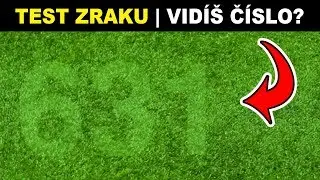 TEST ZRAKU | Vidíš na obrázku číslo?