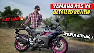 2024 Yamaha R15 V4 Detailed Review | Good for daily use ?