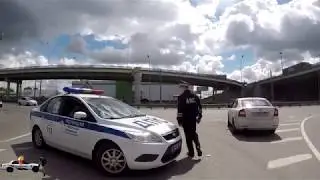 Люберецким полицейским ГИБДД плевать на закон и ПДД 50-3315