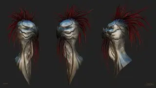 Creature A - Sculpting Timelapse