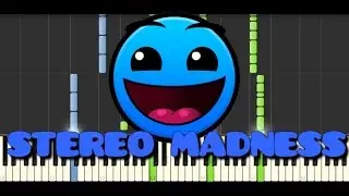 Geometry Dash - Stereo Madness (Geometry Dash lvl 1) | Piano Tutorial