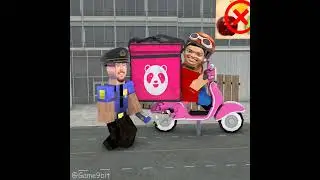 The thief Skibidi disguised as Alfredo Larin to escape MrBeast police and the ending! 😂