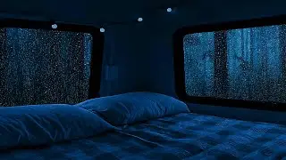 Let the Pouring Rain and Thunderstorms Lull You to Sleep in the Comfort of Your Cozy Car.