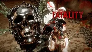 MK11 Kratos Performs All Fatalities