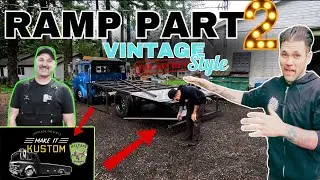 WHATS "the LOOK" of the REAR - OLD Style Hauler BUILD - COE Ramp Truck EP-28
