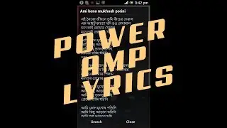 How to add lyrics to read on Poweramp music player