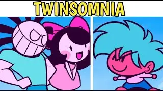 Friday Night Funkin' - TWINSOMNIA REMASTERED (Boy 'n' Girl) FULL WEEK + GREAT ANIMATIONS || FNF MODS