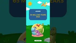 Dinosaur Trivia Quiz Part 2 | Learn About Dinosaurs