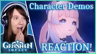 NEW GENSHIN PLAYER REACTS - Genshin Impact Character Demo Reaction | Part 2
