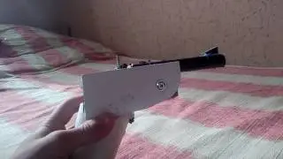 Самодельный автоматический пистолет (резинкастрел)