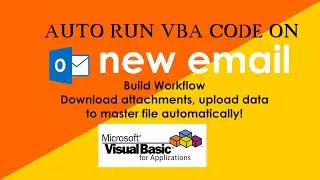 Trigger VBA code every time a new email is received in Outlook. Build out of box functionality