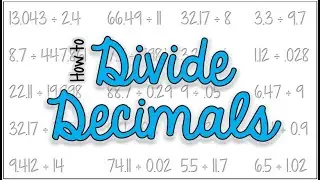 How to Easily Divide Decimals Without a Calculator