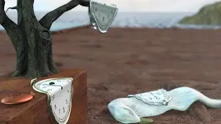 The Persistence of Memory - Salvador Dali in 3D