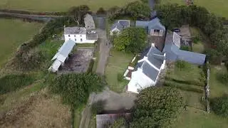 Trehilyn - A Pembrokeshire Farm from above