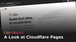 A First Look at Cloudflare Pages