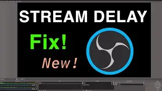 OBS STUDIO HOW TO FIX STREAM DELAYS New!