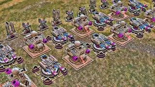 C&C: Generals Zero Hour | Contra X Full Remake Challenge - Epic Brutal AI Battles!