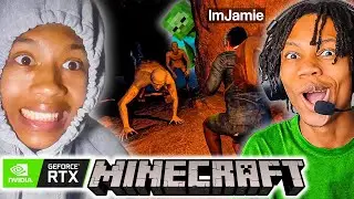 RTX 5090 Realistic Minecraft Horror Game Simulation
