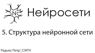 Нейронные сети. 5. Структура нейронной сети