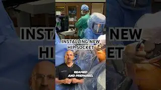 Robot Installs New Hip Socket 🤖 