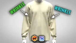 Clo3d tutorial: How to Reduce Wrinkles on Your Cloth Design