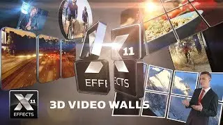 XEffects 3D Video Walls for Final Cut Pro X FCPX