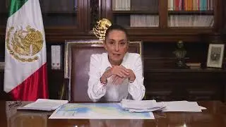 🚨 Mensaje de la presidenta Claudia #Sheinbaum de México 🇲🇽