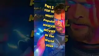 Top 10 Most Popular Marvel Movie In The World PART2#shortsfeed #marvel #movie #popular #tubetop10