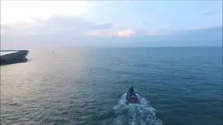 karasu manzarasında 1080p hd sakarya karasu liman ve sahil havadan çekimi