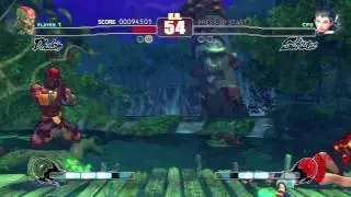Street Fighter IV - Dhalsim Arcade Playthrough (1/2) [HD]