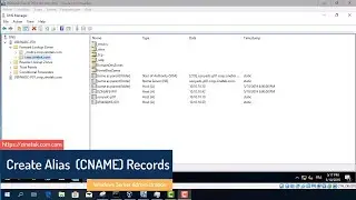 Create an Alias (CNAME) Resource Record