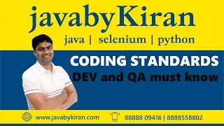 Important Java Coding Standards every Dev and QA must know.