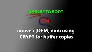 KALI FIX: nouvea [DRM] mm: using CRYPT for buffer copies