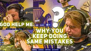 s1mple is still not happy! TeamSpeak NaVi vs Heroic BLAST Premier World Final l CSGO