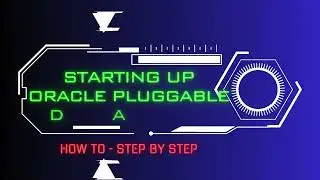 Oracle Pluggable Database Startup
