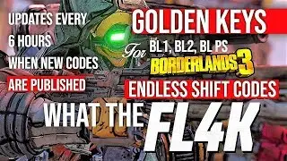New Borderlands 3 Endless Shift Codes & Golden Keys 2020