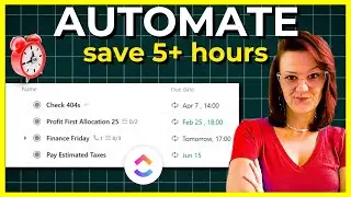 Automated Recurring Tasks in ClickUp: Save 5+hours weekly & Stay on Track in 2025