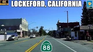 California Highway 88 East: Stockton, Waterloo, Lockeford, & Clements
