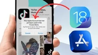 How to Fix Apple Account Has Not Yet Been Used In The iTunes Store|Apple ID Not Working In App Store