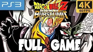Dragon Ball Z: Burst Limit (PS3) FULL GAME Walkthrough Story Mode (RPSC3) (4K60fps)