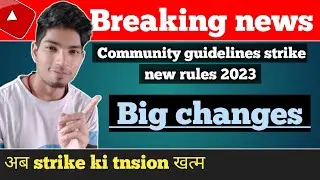 YouTube new community guidelines strike rules 2023 | YouTube community guidelines |