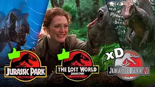 La MEJOR Escena de cada Película de Jurassic Park