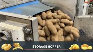 Как производят картофельные чипсы