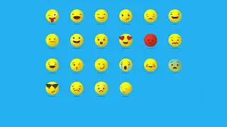 30 Animated Emojis 2.5D (No Plugins)| VideoHive Templates | After Effects Project Files