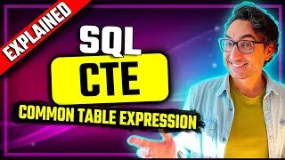 SQL CTE (Common Table Expression) Full Guide | WITH Clause | 